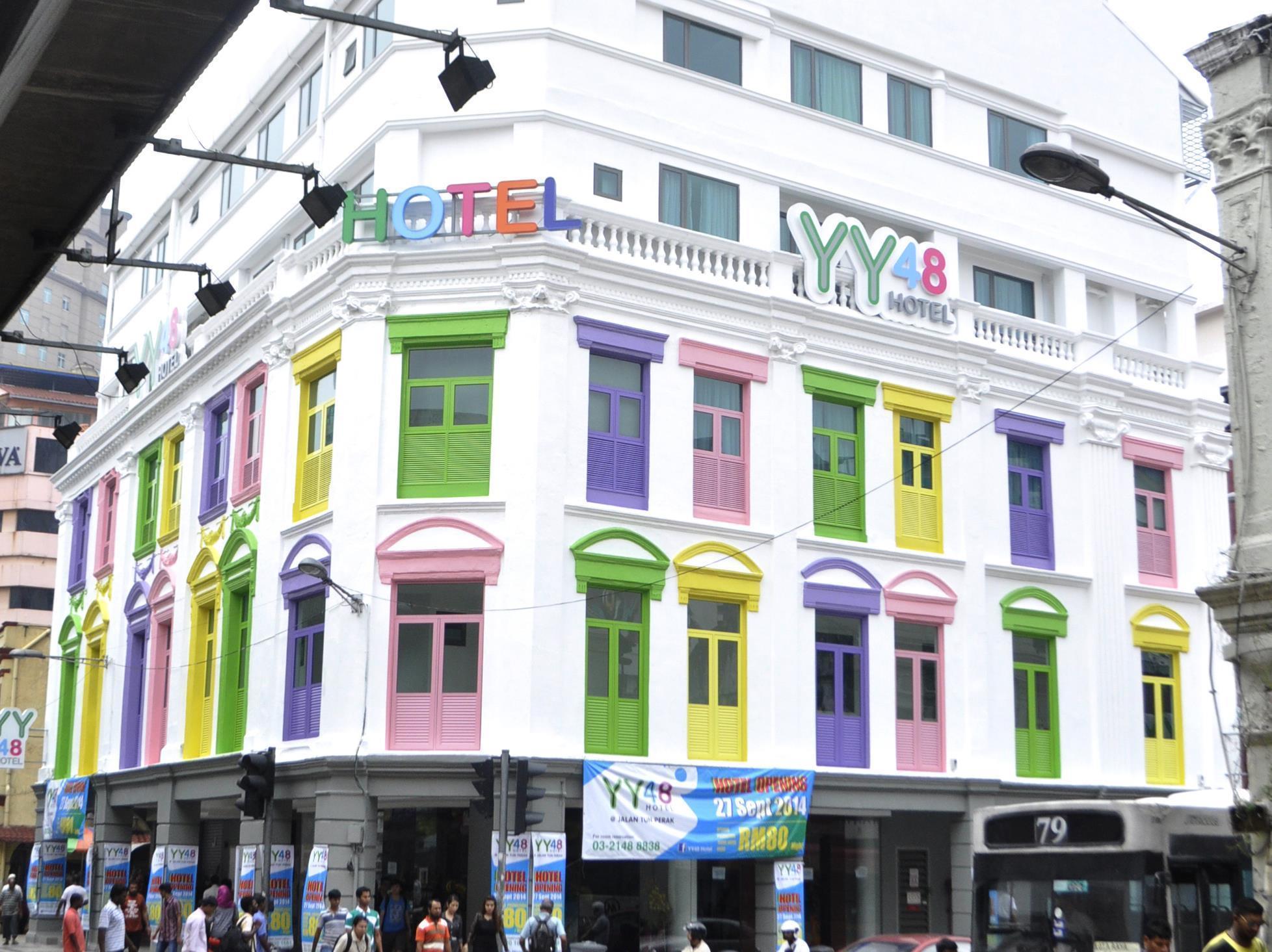 Yy48 Hotel 2 Mins Walk From Masjid Jamek Lrt Station Kuala Lumpur Eksteriør billede